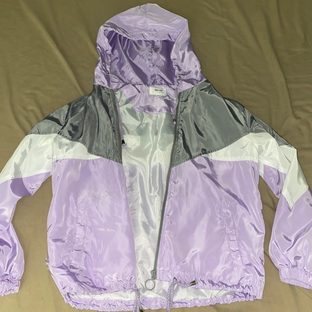 Purple Windbreaker